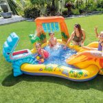 INTEX Dinosaur Play Center élménymedence 249 x 191 x 109cm (57444)