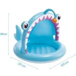 INTEX Angler Fish Baby Pool medence, 127 x 102 x 86cm