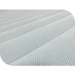 Felfújható vendégágy, Intex Queen Prémium Comfort, 203 x 152 x 46 cm, szarufa mintás, kétszemélyes, megerősített szálas belső szerkezet, beépített elektromos pumpával, fejtámlával, 272 kg teherbírással (64824)