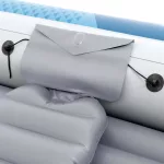 Felfújható csónak szett, Intex Excursion 5, 366 x 168 x 43 cm, kék, ötszemélyes, megerősített PVC, pumpával és evezőkkel (66325)