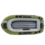 Felfújható csónak szett, Intex Seahawk 2, 236 x 114 x 41 cm, zöld, kétszemélyes, megerősített PVC, pumpával és evezőkkel (66332)