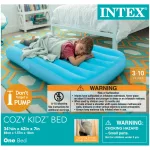 INTEX Cozy Kidz felfújható matrac, kék, 88 x 157 x 18cm (66803)