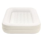 Felfújható vendégágy gyerekeknek, Intex Kidz, 168 x 107 x 25 cm, bézs, kivehető belső matraccal, leesésgátló peremmel, kézi pumpával és hordtáskával (66811)