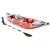 Felfújható kajak, Intex Excursion Pro K1, 305 x 91 x 46 cm, piros/szürke, egyszemélyes, megerősített PVC, felfújható üléssel, pumpával és evezőkkel (68303)