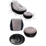 INTEX Ultra Lounge felfújható fotel, lábtartóval, 99 x 130 x 76cm (68564)