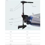 INTEX elektromos csónakmotor, felfújható csónakokhoz, 40 lbs (68631)