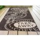 Kabul Sizal szőnyeg Coffe csoki barna 80x200cm szőnyeg