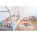 TOP! Disney gyerekszőnyeg - Minnie t02 120cm kör