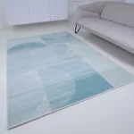 TOP! Berlin E2991 kék 80x150cm- modern színes szőnyeg