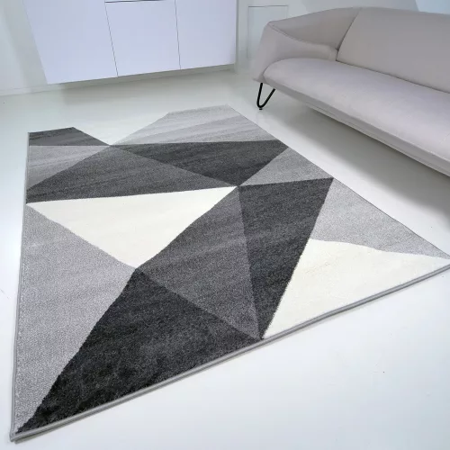 TOP! Berlin F8001 szürke 80x150cm- modern szőnyeg