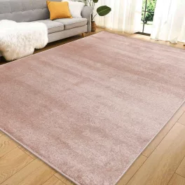   TOP! Den. Side egyszínű rózsaszín 160x230cm modern szőnyeg
