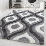 TOP! Nagyon Puha Shaggy Szőnyeg, 120x170cm Den. Belinda pro szürke 3082 Szőnyeg