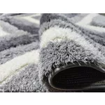 TOP! Nagyon Puha Shaggy Szőnyeg, 120x170cm Den. Belinda pro szürke 3082 Szőnyeg