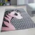 TOP! Ay. kids 590 rózsaszín 80x150cm gyerek szőnyeg akciò