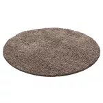 TOP! Ay. life 1500 mokka 120cm egyszínű kör shaggy szőnyeg