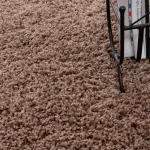 TOP! Ay. life 1500 mokka 120cm egyszínű kör shaggy szőnyeg