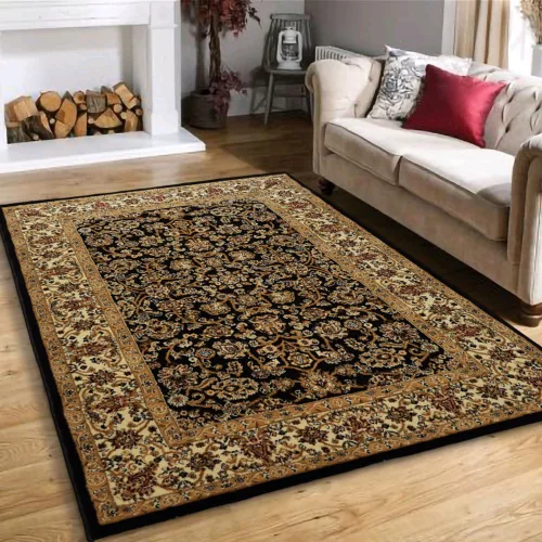 TOP! Den. Elit 3958 Fekete 80x250cm szőnyeg