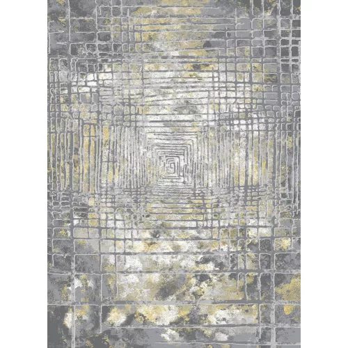 TOP! Ber. Zara 9653 sárga 60x100cm Szőnyeg