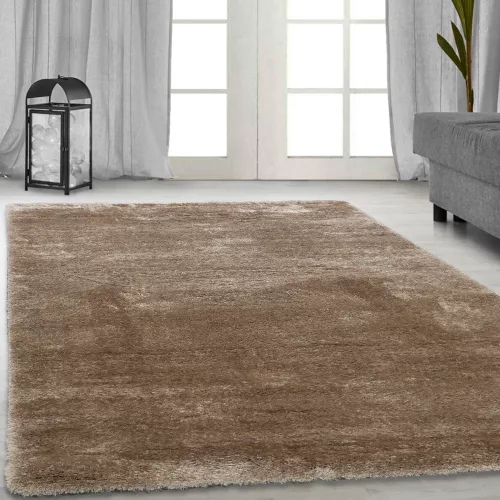 TOP! Nagyon Puha Shaggy Szőnyeg, 60X220Cm Den. Belinda egyszínű Világos Bézs Szőnyeg