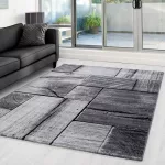TOP! Ay. parma 9260 fekete 80x150cm modern szőnyeg akciò