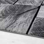 TOP! Ay. parma 9260 fekete 80x150cm modern szőnyeg akciò