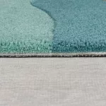 TOP! FL. SPLINTER TEAL 120X170 szőnyeg