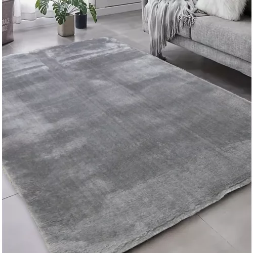 TOP! Den. Olívia Antracit  Puha Szőnyeg 66x110cm-hátul gumis