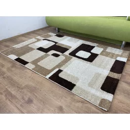   TOP! Kyra 929 bézs 60szett=60x220cm+2dbx 60x110cm - modern szőnyeg