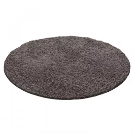   TOP! Ay. life 1500 taupe 80cm egyszínű kör shaggy szőnyeg