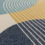TOP! ASY Muse 120x170cm Blue Retro Rug MU15 szőnyeg
