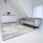 TOP! Berlin E2991 sárga 80x150cm- modern színes szőnyeg