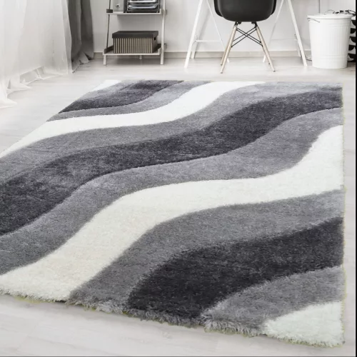 TOP! Nagyon Puha Shaggy Szőnyeg, 120x170cm Den. Belinda pro szürke 9362 Szőnyeg