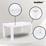 TOP! Lola 4+1 étkező garnitúra fekete-fehér