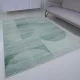 TOP! Berlin E2991 zöld 80x150cm- modern színes szőnyeg