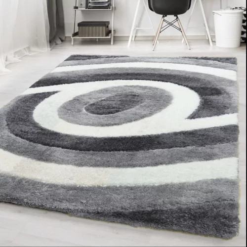 TOP! Nagyon Puha Shaggy Szőnyeg, 120x170cm Den. Belinda pro szürke 3081 Szőnyeg