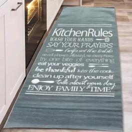 TOP! My. SIL Konyhai szőnyeg 77x197cm-rules szürke