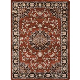   TOP! Ber. Anatolia 5857 70X100Cm Rozsdabarna Klasszikus Szőnyeg