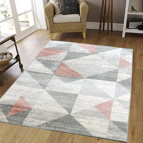 TOP! Den. Promo 1253 pink 60x110cm modern szőnyeg