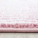 TOP! Ay. kids 620 rózsaszín 120cm kör gyerek szőnyeg akciò