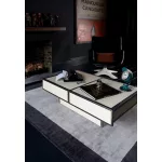 TOP! ASY Blade Border szőnyeg 200x290cm Charcoal Silver 04