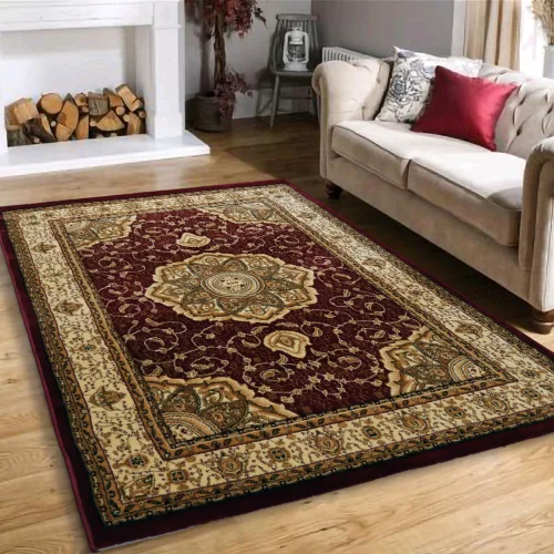 TOP! Den. Elit 0083 Bordó 160x230cm szőnyeg