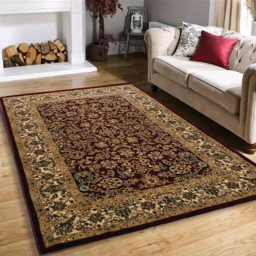 TOP! Den. Elit 3958 Bordó 120x170cm szőnyeg