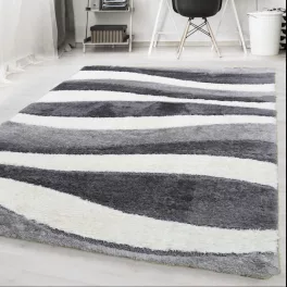  TOP! Nagyon Puha Shaggy Szőnyeg, 120x170cm Den. Belinda pro szürke 9358 Szőnyeg