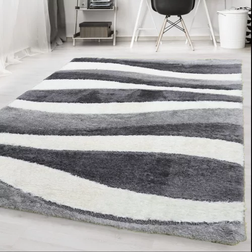 TOP! Nagyon Puha Shaggy Szőnyeg, 120x170cm Den. Belinda pro szürke 9358 Szőnyeg
