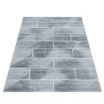 TOP! Ay. beta 1110 szürke 80x150cm kockás szőnyeg