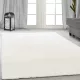 TOP! Nagyon Puha Shaggy Szőnyeg 80X250Cm Den. Belinda egyszínű Törtfehér Szőnyeg