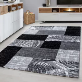 TOP! Ay. parma 9220 fekete 120x170cm modern szőnyeg akciò