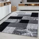 TOP! Ay. parma 9220 fekete 120x170cm modern szőnyeg akciò