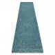 TOP! Kab. Szőnyeg, futószőnyeg SOFFI shaggy 2cm kék -80x300 cm