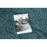 TOP! Kab. Szőnyeg, futószőnyeg SOFFI shaggy 2cm kék -80x300 cm